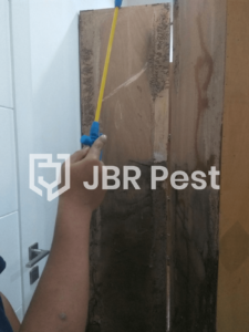 Jasa Pembasmi Rayap, Jasa Suntik Rayap Drill Injection - JBR Pest Control