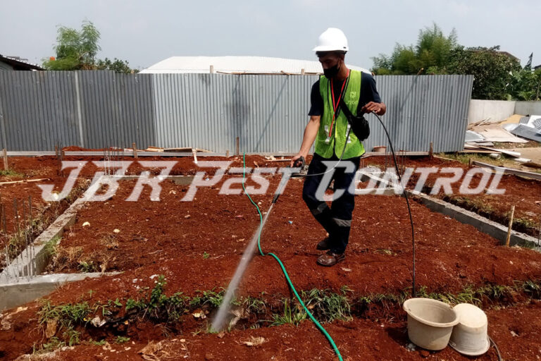 Jasa Anti Rayap Pra Kontruksi di Bojongsari Depok